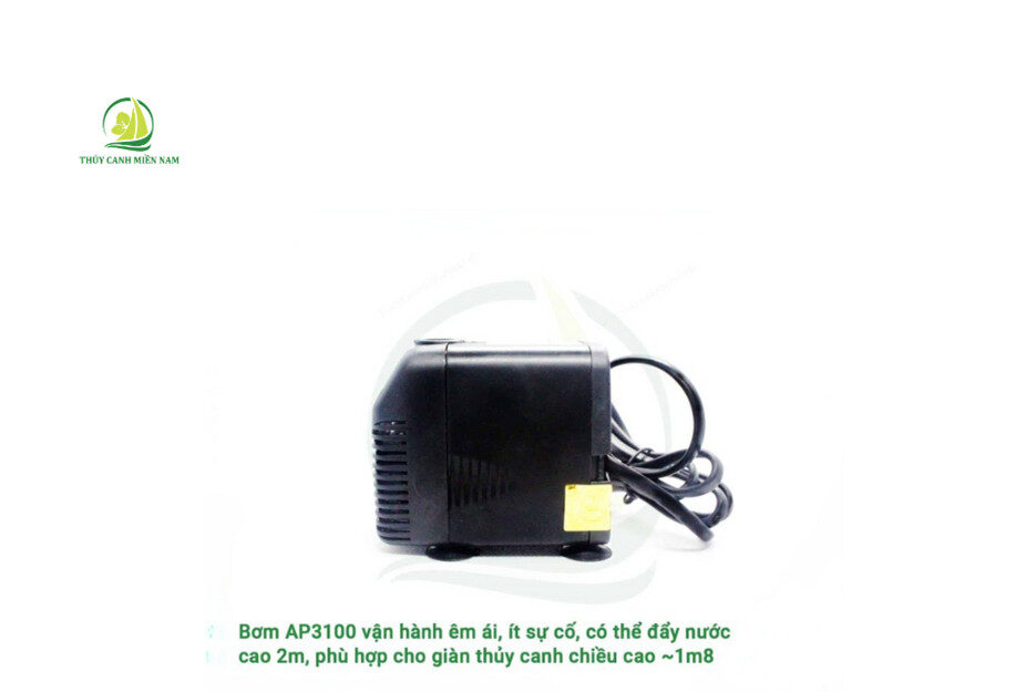 Bơm AP3100 thường được sử dụng trong giàn thủy canh cao 1m7