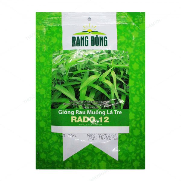 Hat giong rau muong la tre RADO 12