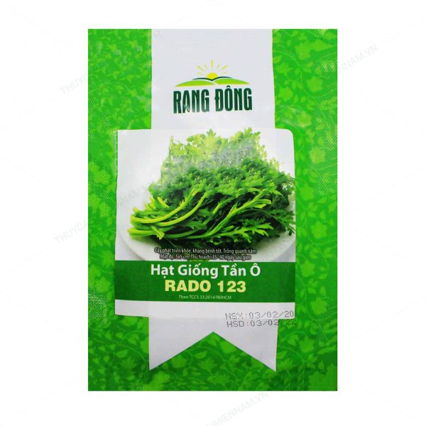 Hat giong rau tan o RADO 123