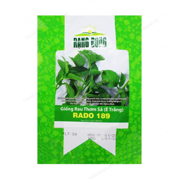 Hat gion rau thom sa (e trang) RADO 189