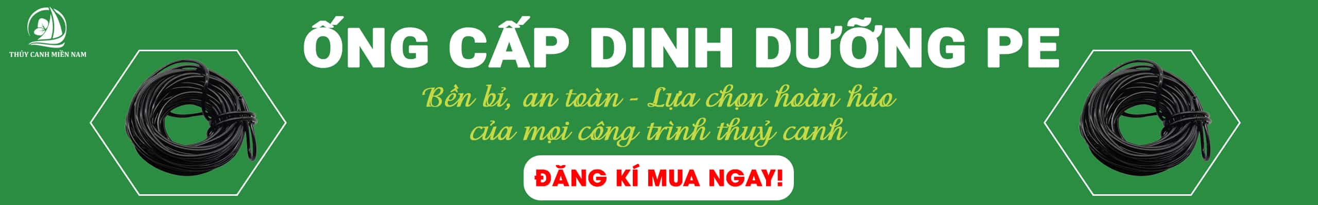 Ống cấp dinh dưỡng bền bỉ, an toàn cho mọi công trình thủy canh