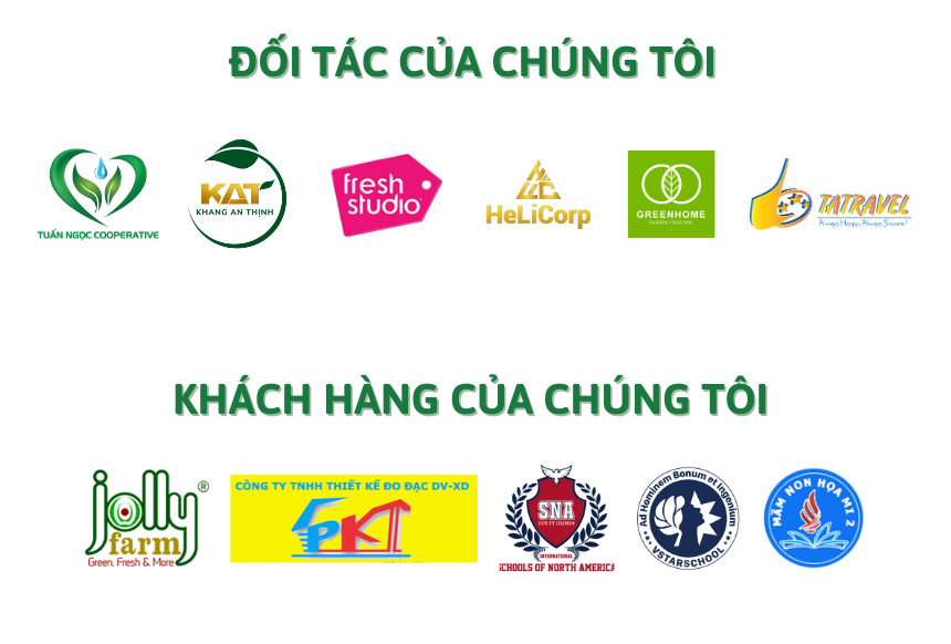 Đối tác và khách hàng của Thủy Canh Miền Nam
