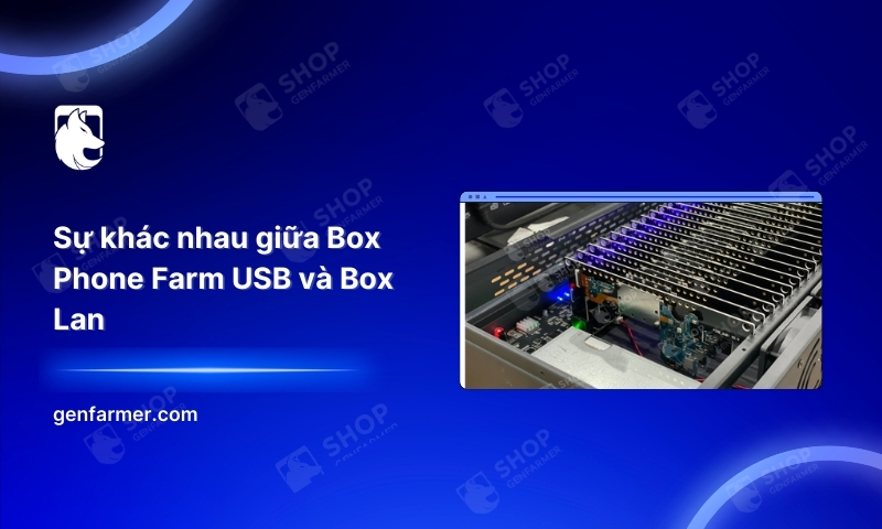20. Su khac nhau giua Box Phone Farm USB va Box Lan