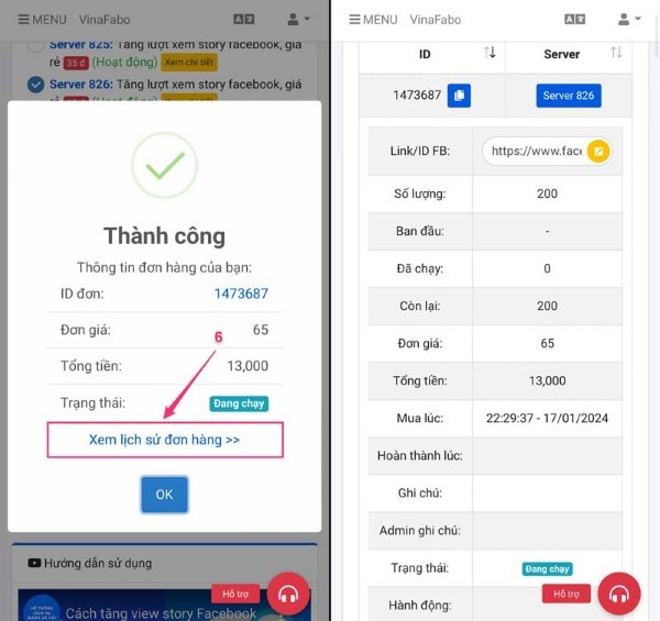 Compra vistas para las historias de Facebook