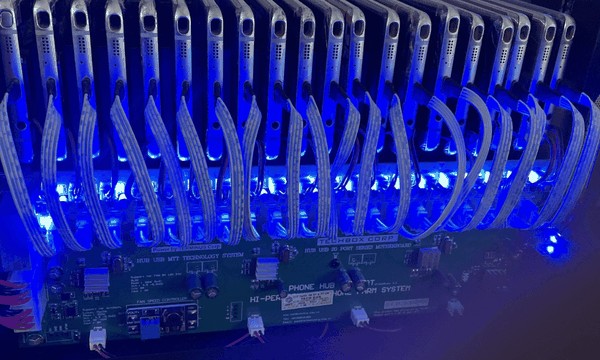  Notas al conectar Box Phone Farm a través de USB