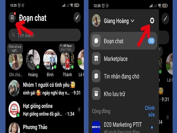 Cara mengaktifkan pratinjau tautan di Messenger