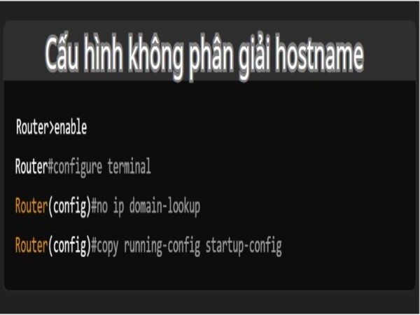 Configurar sin resolución de Hostname
