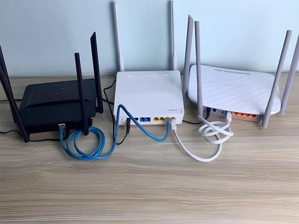 Proceed to connect wifi between the routers