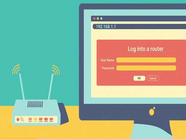 Access the IP address of the wifi router