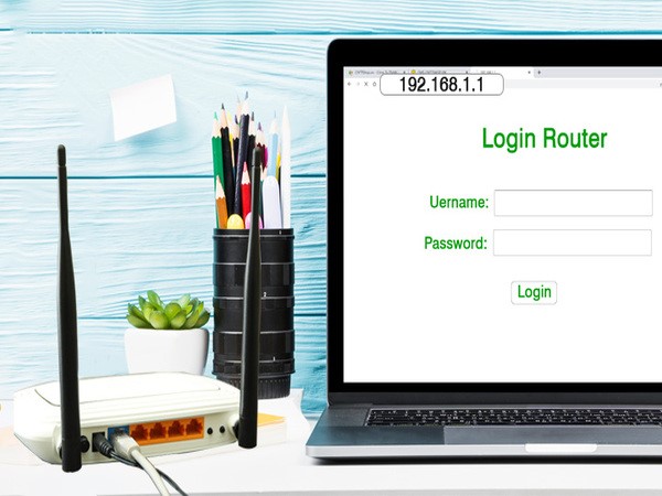 Fill in the login information for the wifi router you are using