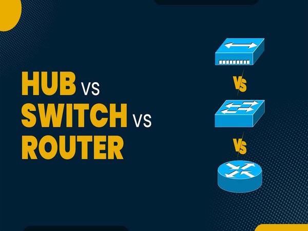 Sự khác biệt giữa Hub, Switch vs Router