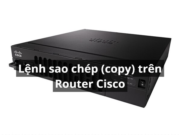 Comandos de copia en un router Cisco