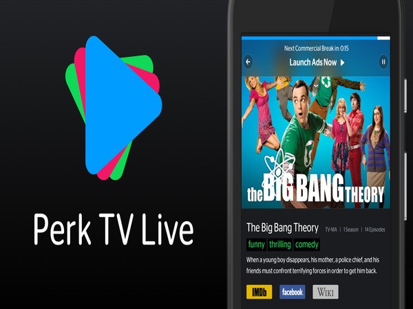 Ứng dụng Perk TV Live