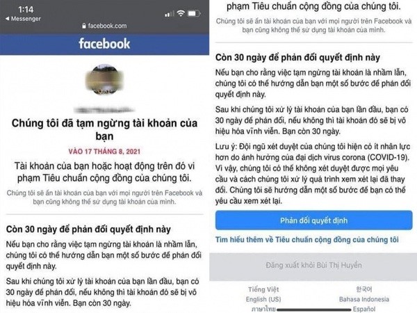 Tài khoản bị report sẽ xảy ra điều gì?