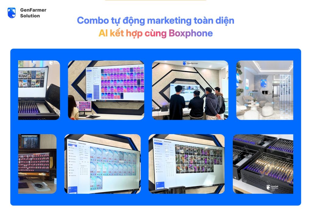 Box Phone Là Gì? Toàn Tập Về Giải Pháp Nuôi Tài Khoản Số Lượng Lớn Cho Dân MMO Và Doanh Nghiệp 5 quy trình AI tự động trong Box Phone Farm