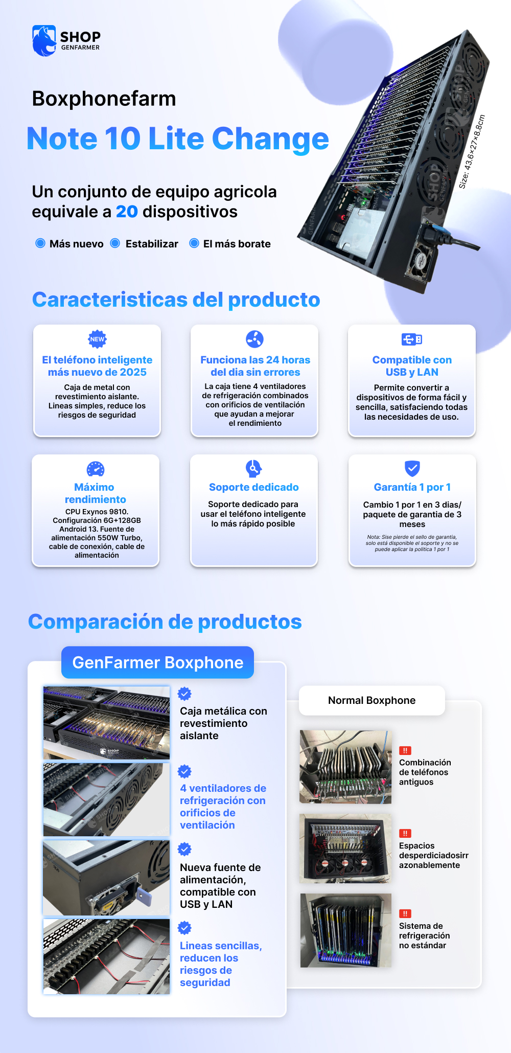 box note 10 lite change