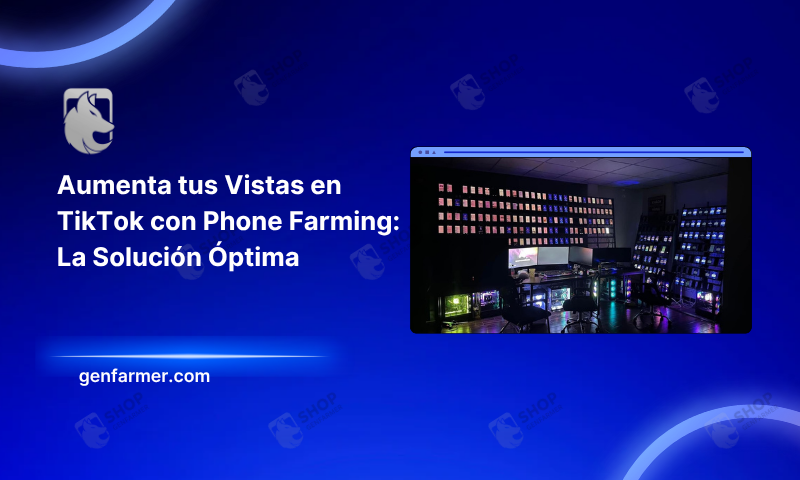 phone farm - tiktok viewer