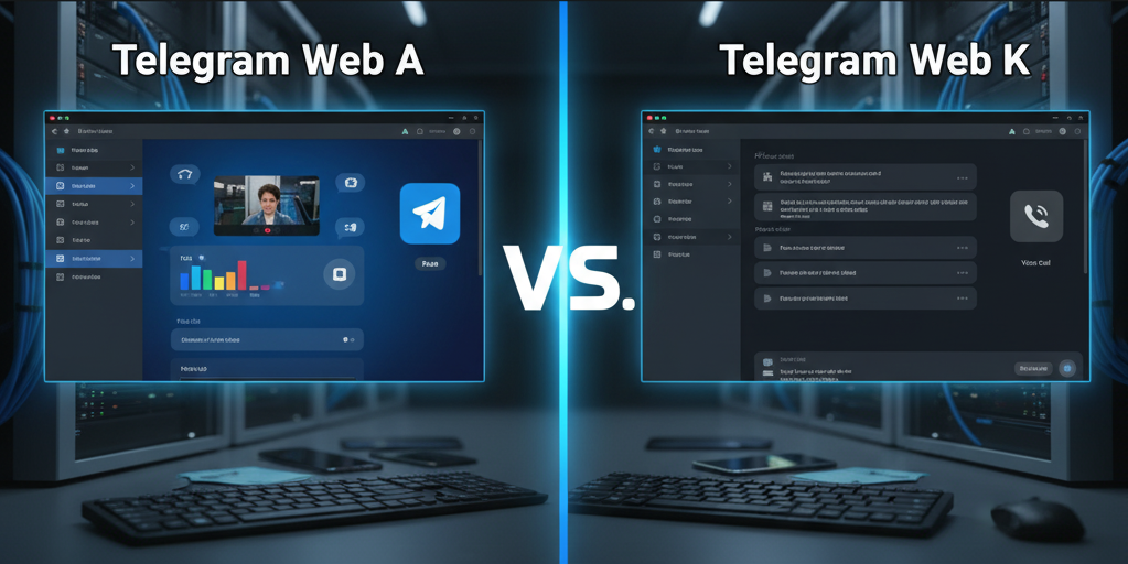 Telegram Web A vs. Telegram Web K