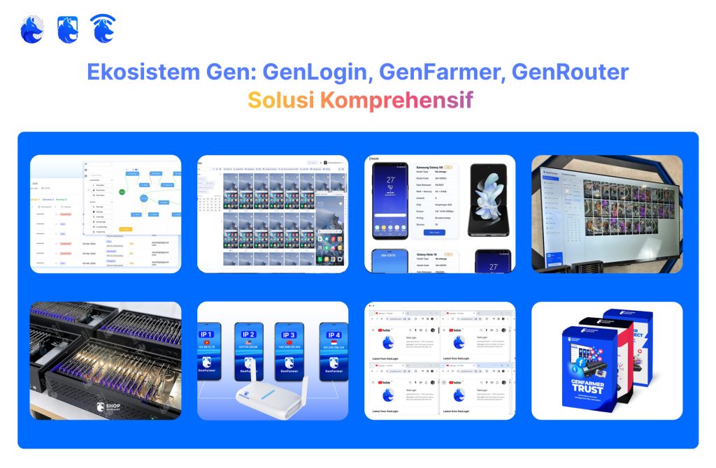Ekosistem Gen: GenLogin, GenFarmer, GenRouter