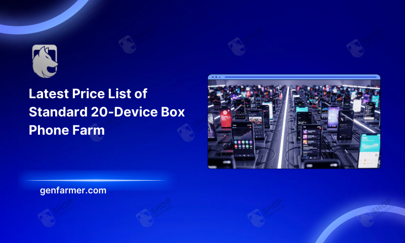 20-Device Box Phone Farm