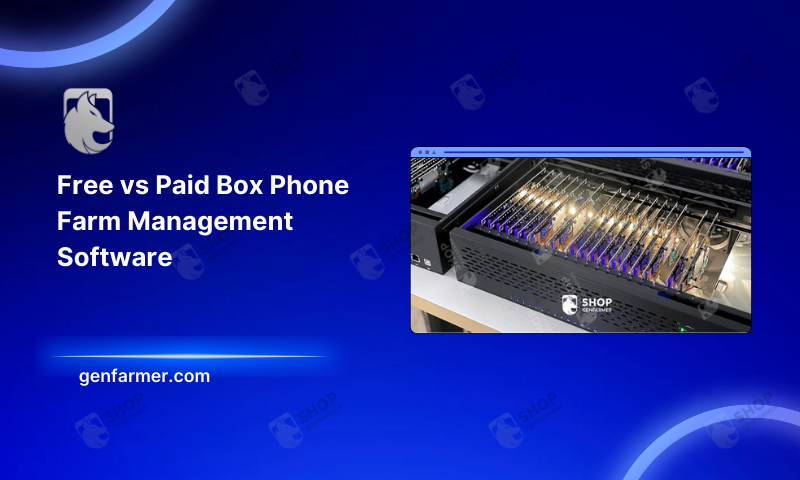 Box Phone Farm Management Software