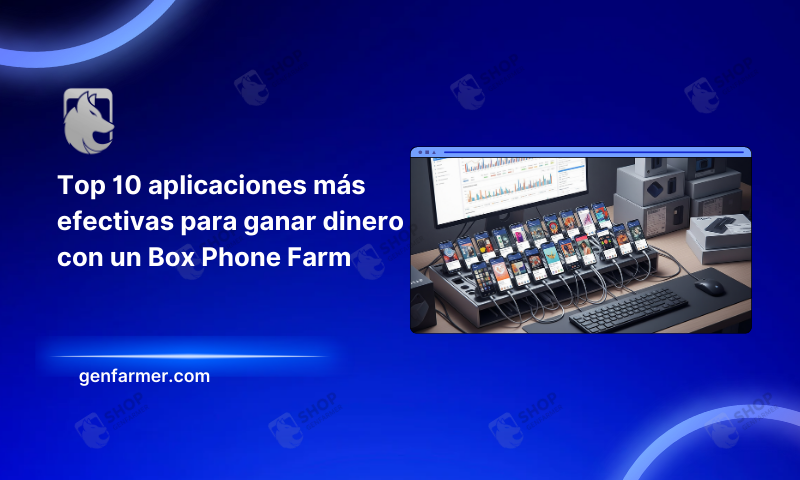 Top 10 aplicaciones más efectivas para ganar dinero con un Box Phone Farm