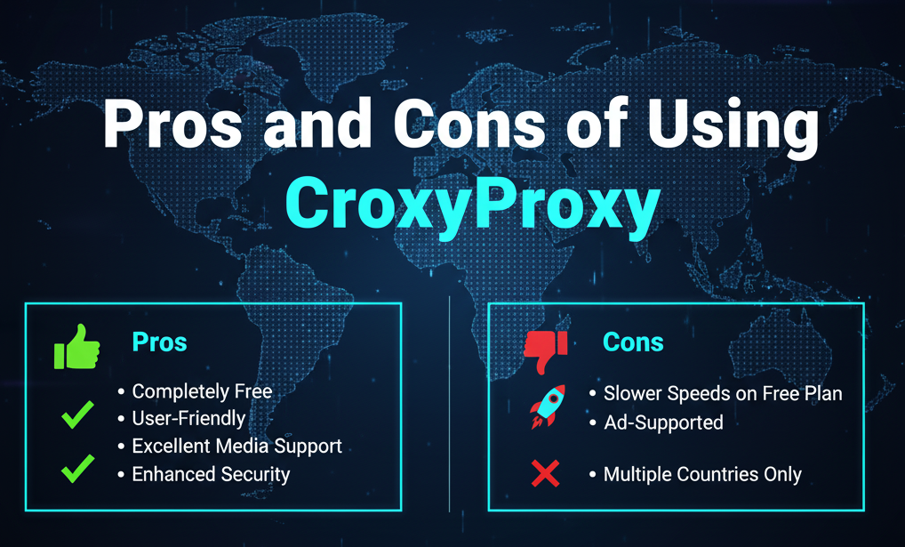 Kelebihan dan Kekurangan Menggunakan CroxyProxy