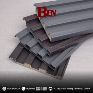 Tấm lợp nhôm cách nhiệt (Lõi rỗng)