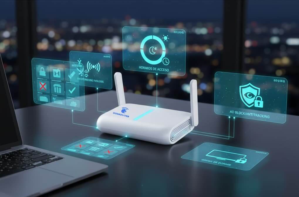 GenRouter V3: La mejor app de control parental de 2025 6 Las Características Clave que un Control Parental Debe Tener