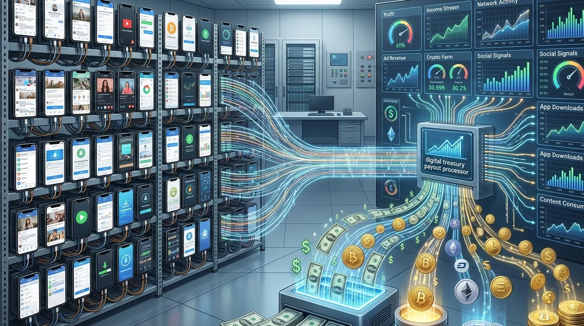 How A Phone Farm Can Make Passive Income