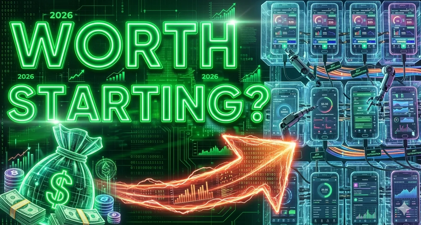 Is Phone Farming Worth It? The Real Pros and Cons