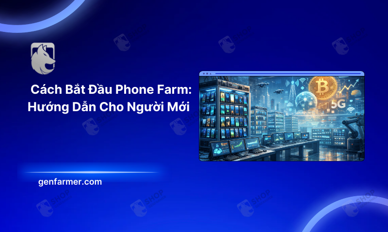 Cách Bắt Đầu Phone Farm: Hướng Dẫn Cho Người Mới