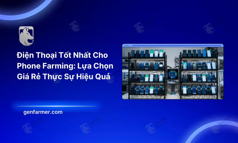 Điện Thoại Tốt Nhất Cho Phone Farming: Lựa Chọn Giá Rẻ Thực Sự Hiệu Quả
