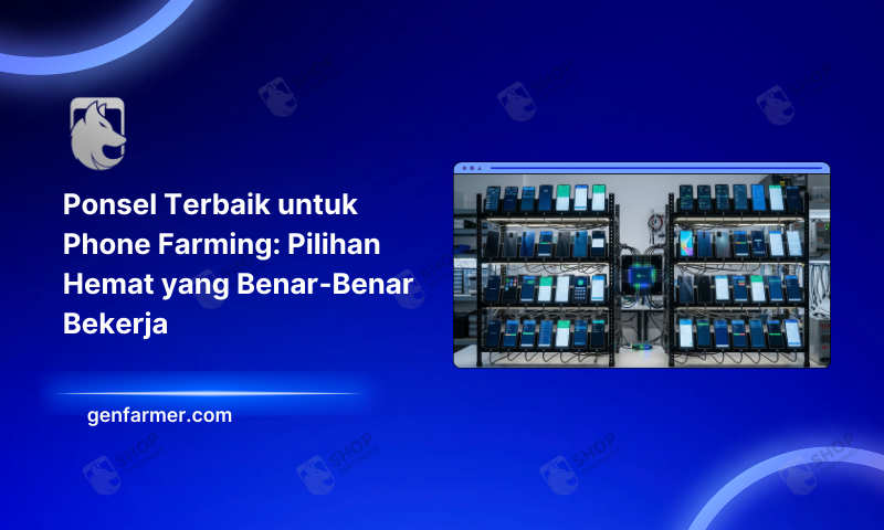 Ponsel Terbaik untuk Phone Farming: Pilihan Hemat yang Benar-Benar Bekerja