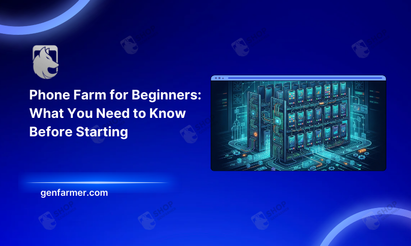 Phone Farm for Beginners: What You Need to Know Before Starting