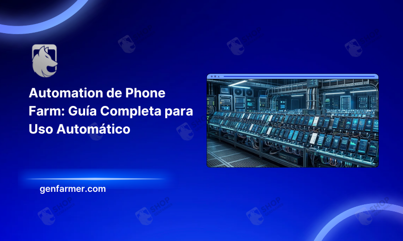 Automation de Phone Farm: Guía Completa para Uso Automático