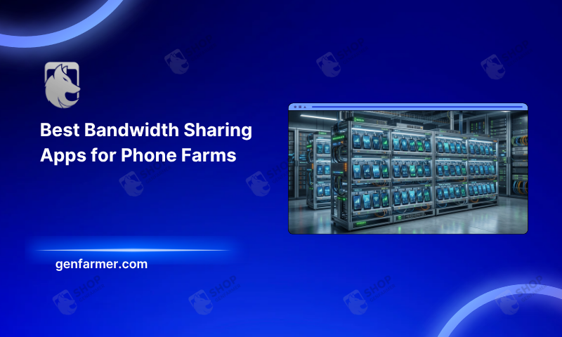 Best Bandwidth Sharing Apps for Phone Farms
