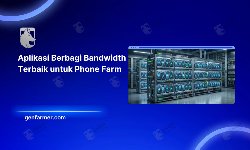 Aplikasi Berbagi Bandwidth Terbaik untuk Phone Farm