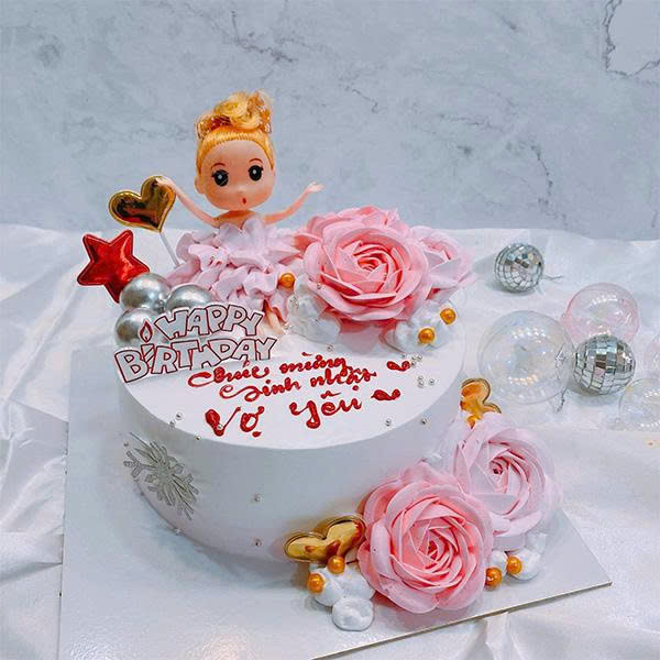 Bánh sinh nhật bé gái 001