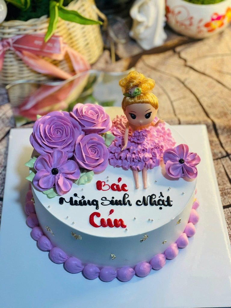 Bánh sinh nhật bé gái 009
