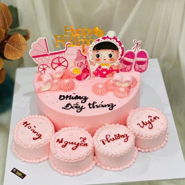 Bánh sinh nhật bé gái 032