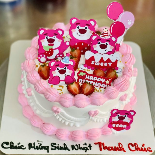 Bánh sinh nhật bé gái 034