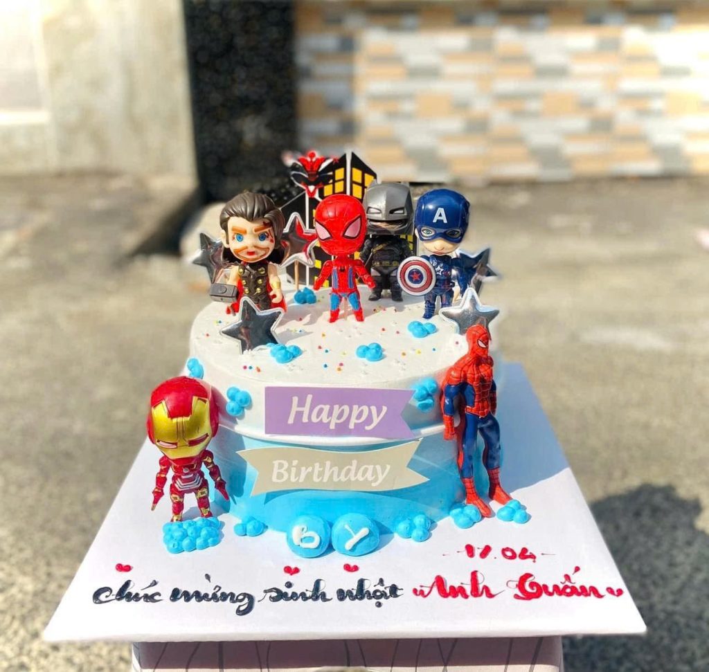Bánh sinh nhật bé trai 042