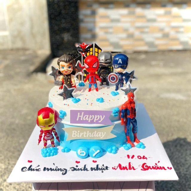 Bánh sinh nhật bé trai 042