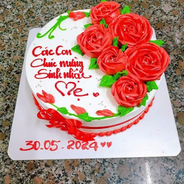 Bánh sinh nhật bố mẹ 013