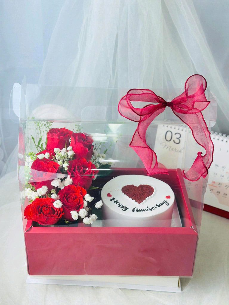 Combo bánh và hoa 002