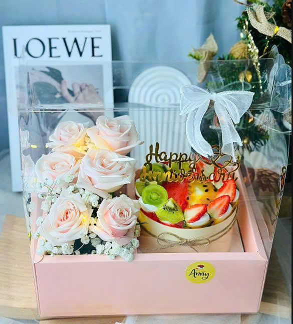 Combo bánh và hoa 005