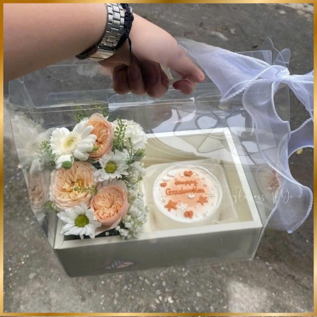 Combo bánh và hoa 010
