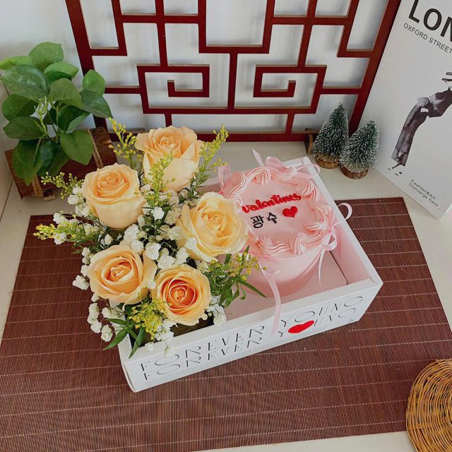 Combo bánh và hoa 016