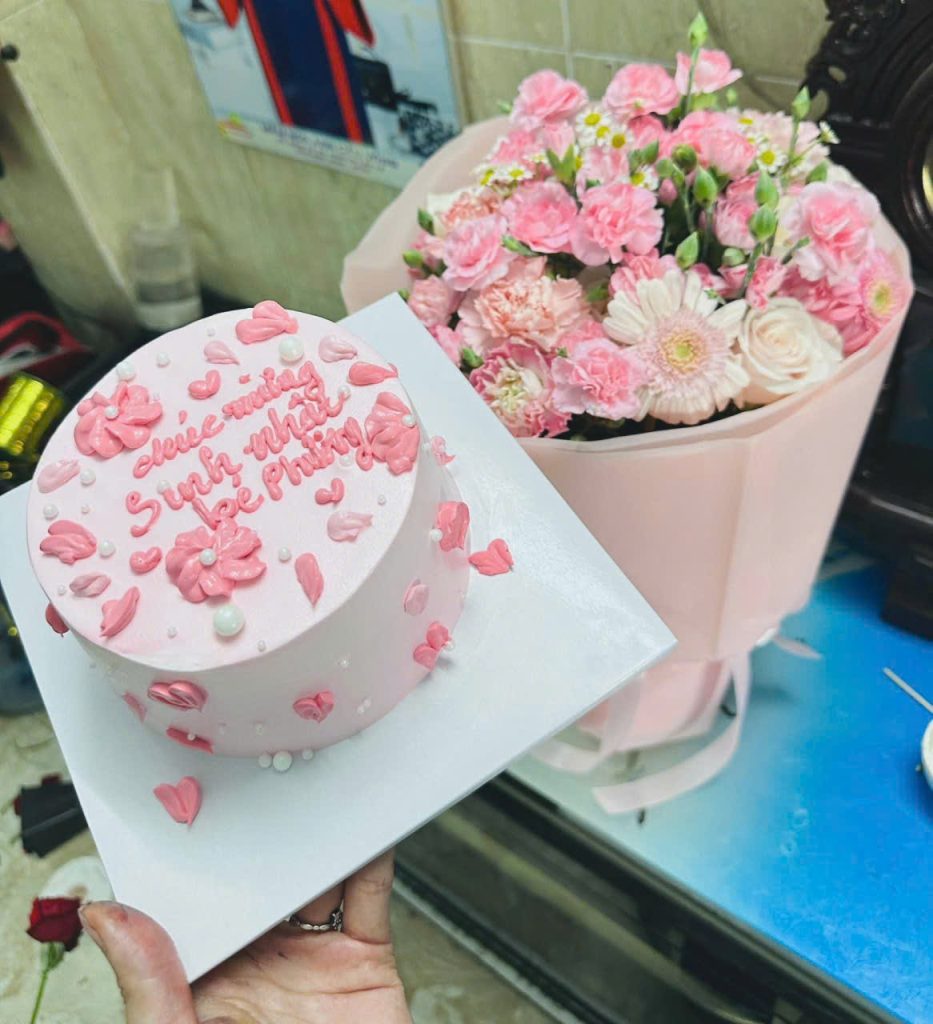 Combo bánh và hoa 022